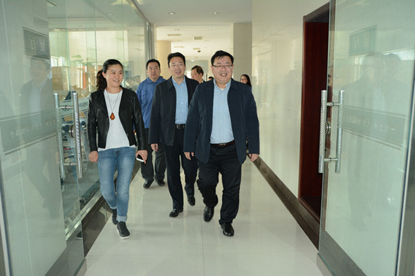 淄博市副市長(zhǎng)楊洪濤到祥和集團(tuán)調(diào)研 劉忠遠(yuǎn)、聶玉彬陪同