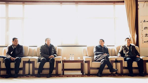 淄博市科技局局長于秀棟一行到匯祥公司調研