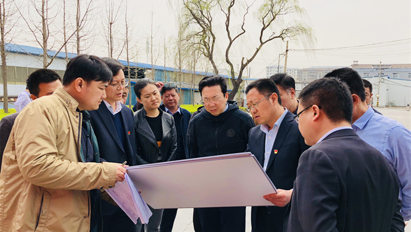 博山區(qū)委書(shū)記劉忠遠(yuǎn)一行到祥和集團(tuán)調(diào)研