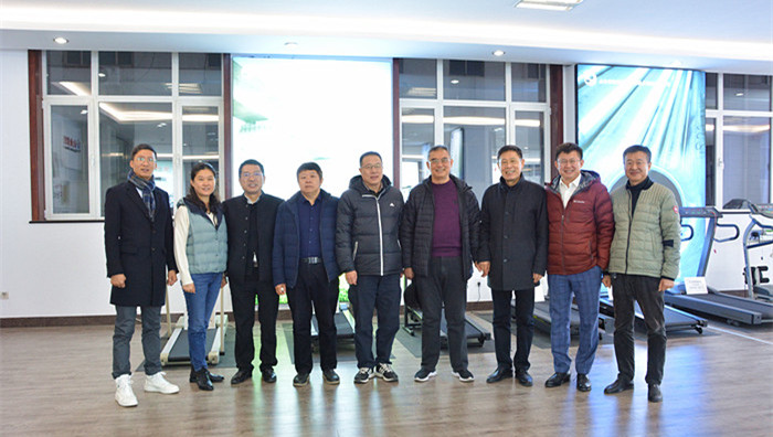 匯祥公司迎來健身器材行業(yè)老朋友，共話未來